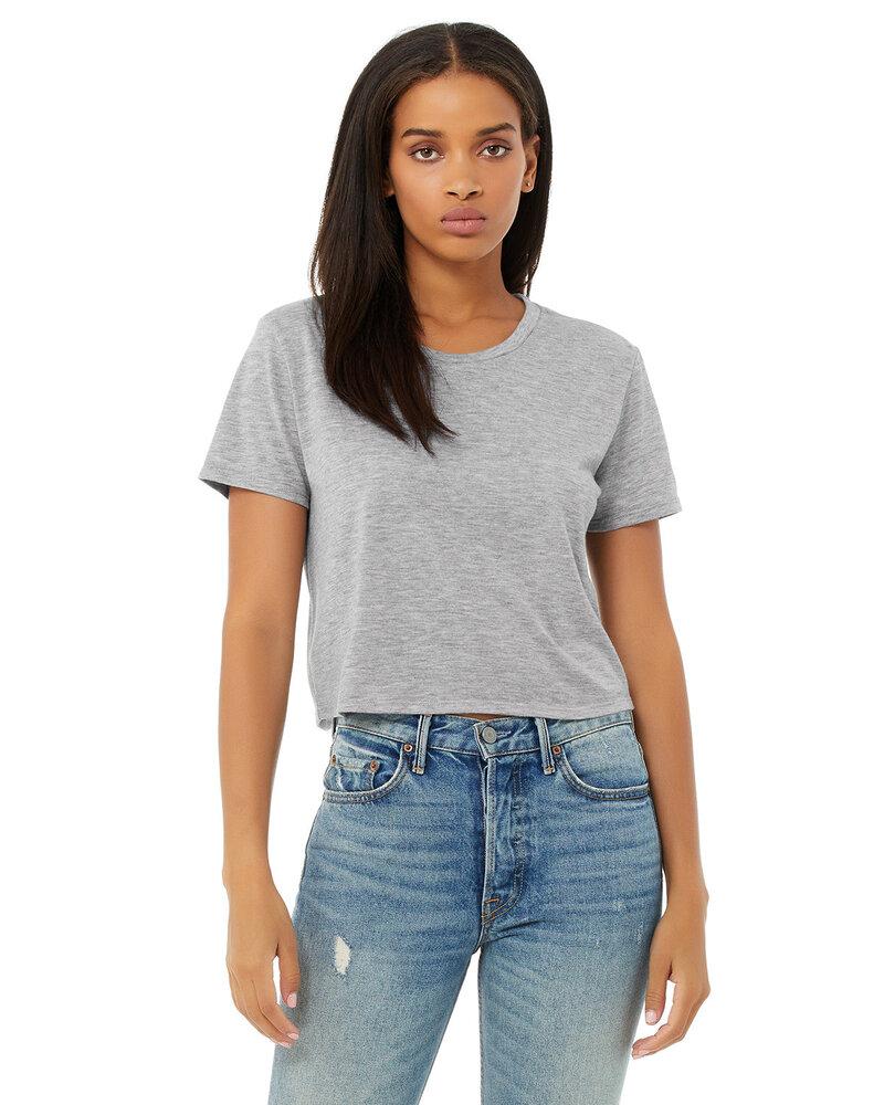 Bella+Canvas B8882 - Ladies Flowy Cropped T-Shirt