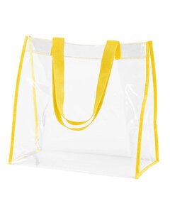 BAGedge BE252 - Clear PVC Tote Yellow