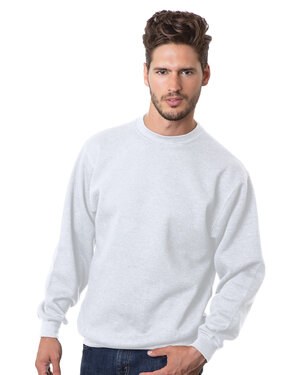 Bayside BA1102 - Adult 9.5 oz., 80/20 Heavyweight Crewneck Sweatshirt