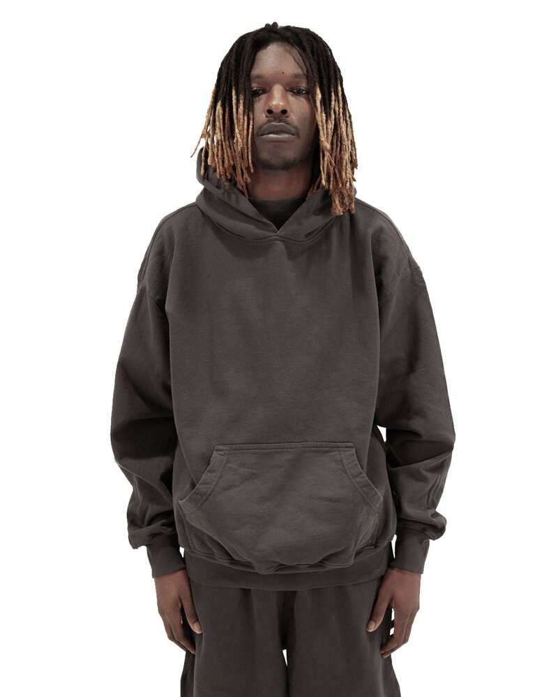 Shaka Wear SHGDH - Men's Los Angeles Garment Dyed Hooded Sweatshirt