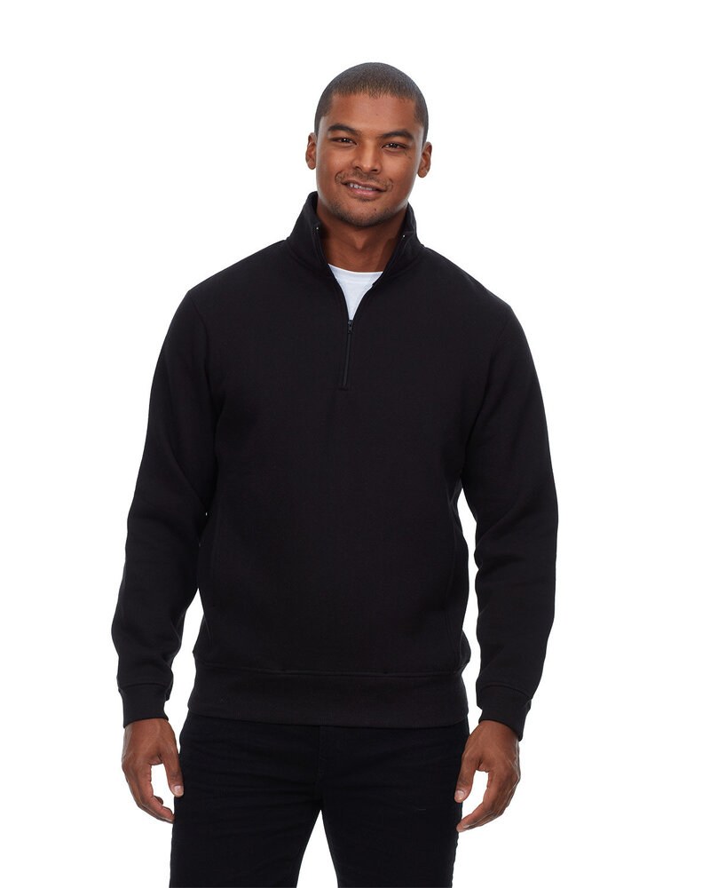 Threadfast 320Q - Unisex Ultimate Fleece Quarter-Zip Sweatshirt