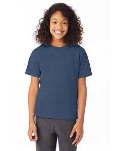 Hanes 5370 - Youth ComfortBlend® EcoSmart® T-Shirt Heather Navy