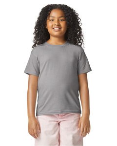 Gildan G670B - Youth Softstyle CVC T-Shirt Cement