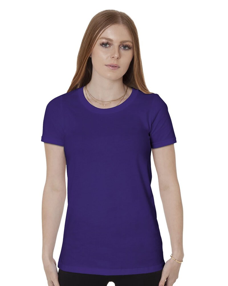 Bayside 5850 - Ladies Fine Jersey T-Shirt