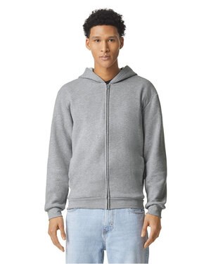 American Apparel RF497 - ReFlex Fleece Unisex Full Zip Hoodie