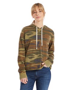 Alternative Apparel 8628NM - Ladies Day Off Hooded Sweatshirt Camo