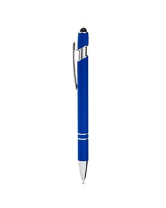 CORE365 CE052 - Rubberized Aluminum Click Stylus Pen True Royal