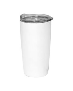 Prime Line MG685 - 20oz Emperor Vacuum Tumbler White