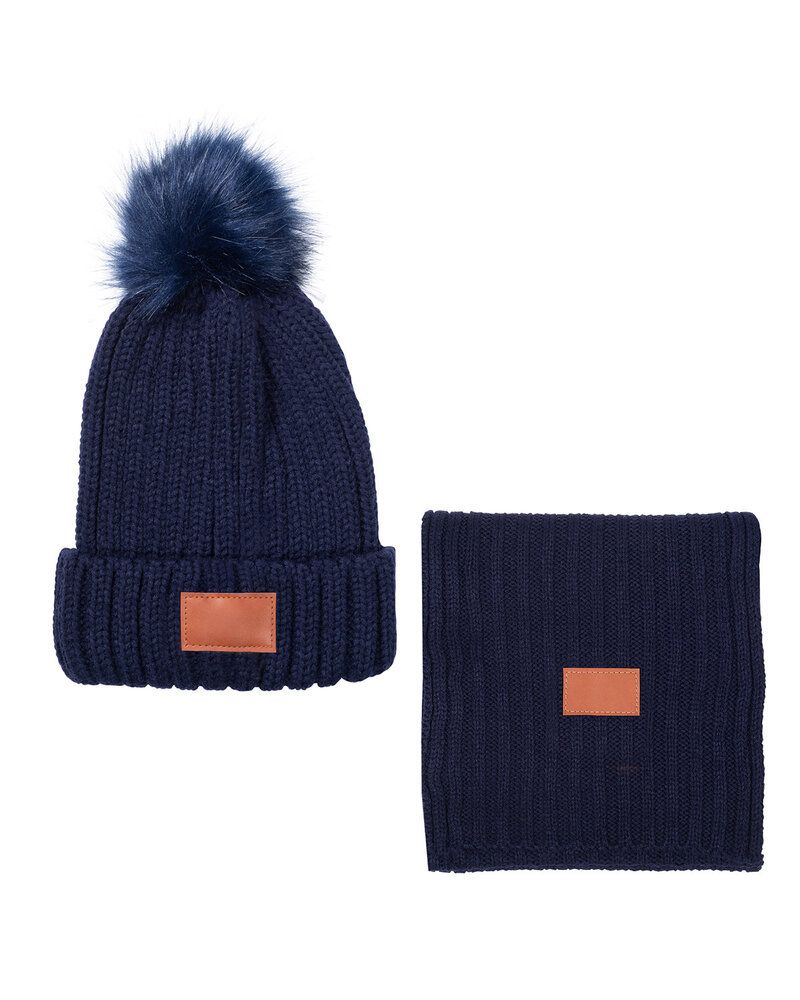 Leeman LG902 - Ribbed Knit Winter Duo