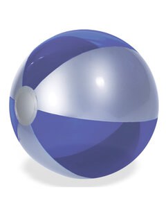Prime Line PL-3606 - Luster Tone Beach Ball TRANSLUCENT BLUE