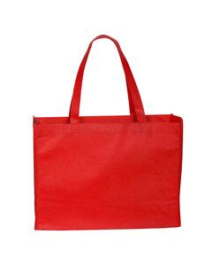 Prime Line BG108 - Standard Non-Woven Tote Red