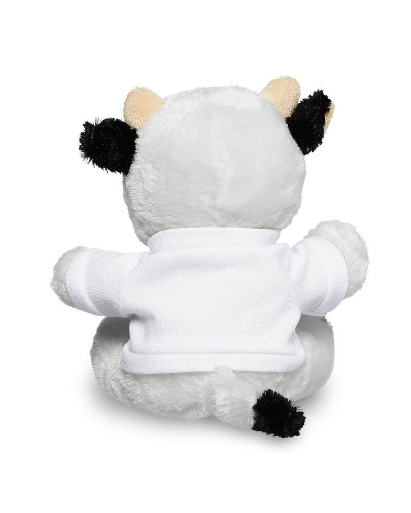 Prime Line TY6033 - 7" Plush Cow With T-Shirt