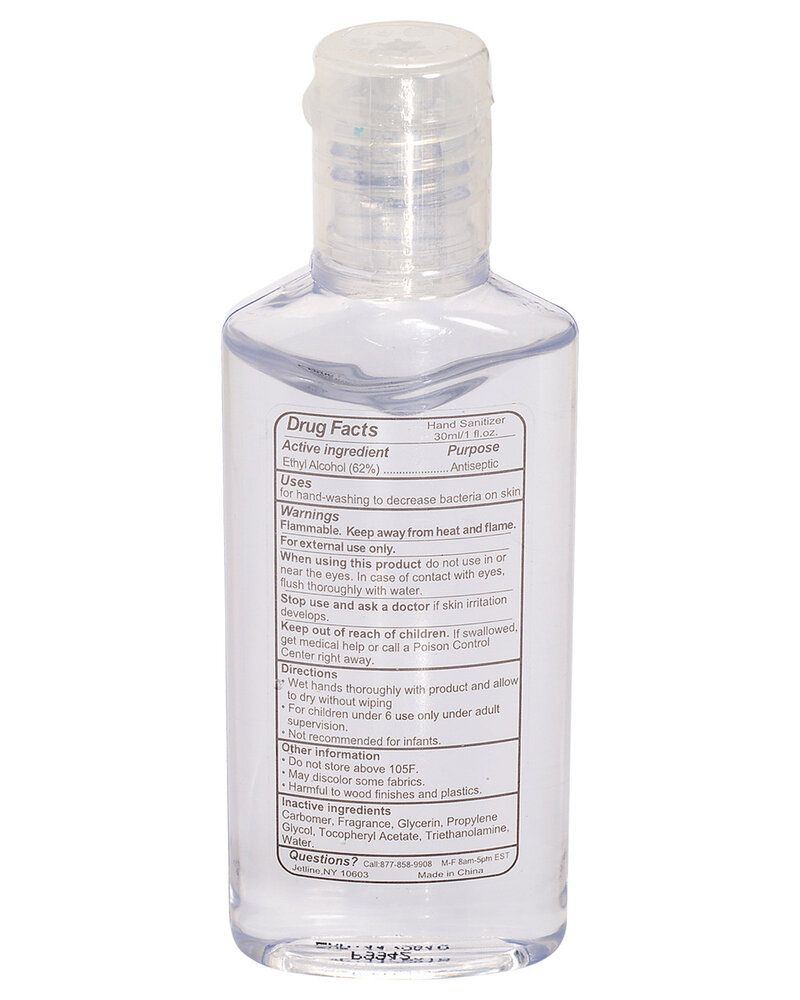 Prime Line PC184 - Hand Sanitizer In Oval Bottle 1oz