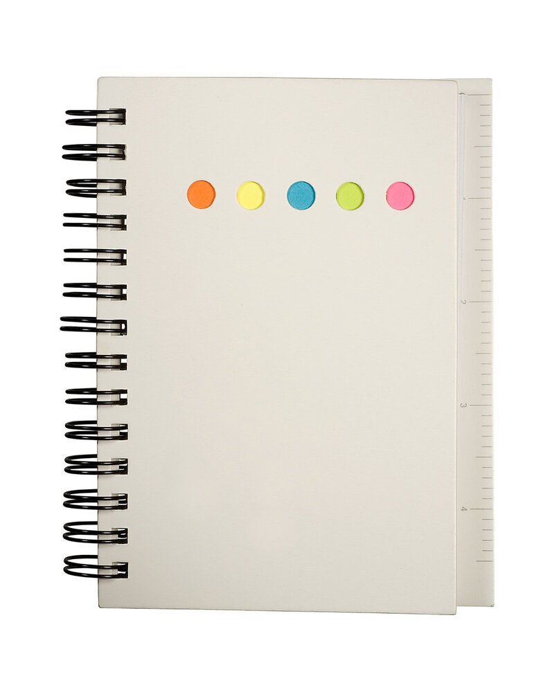 Prime Line PL-4410 - Eco Mini-Sticky Book With Ruler