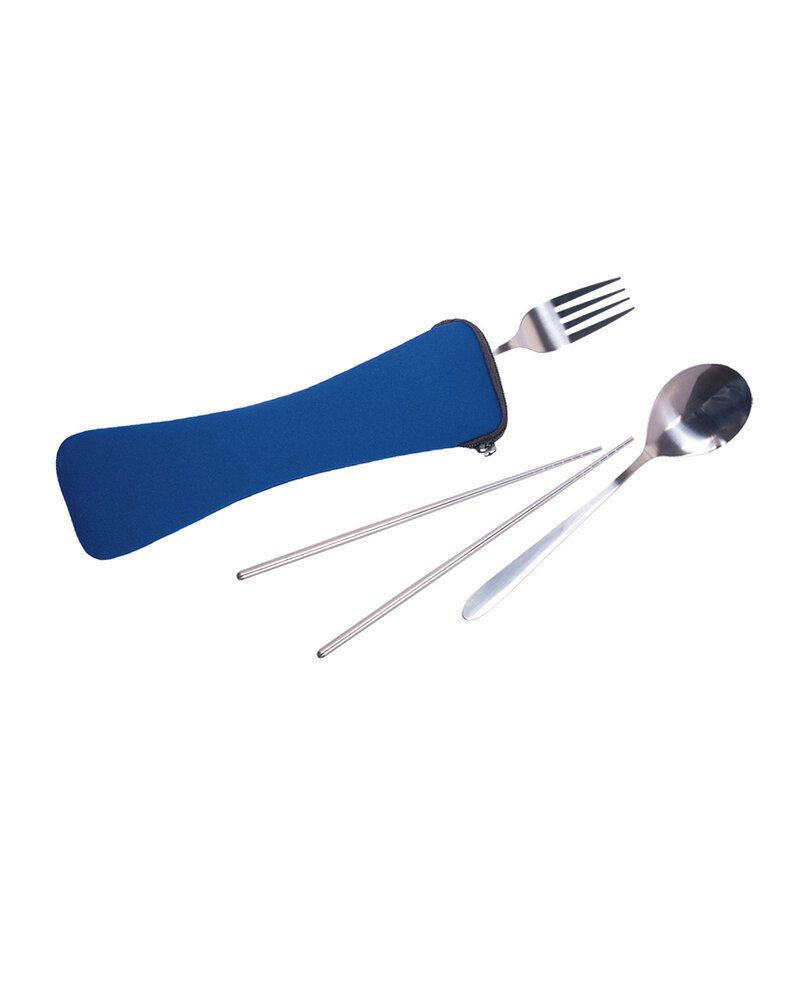 Prime Line KU111 - Travel Cutlery Set In Zip Pouch