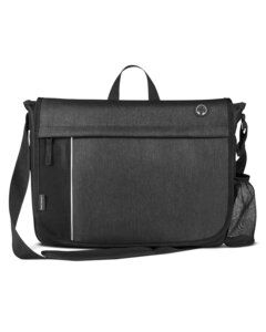 Prime Line BG705 - Austin Nylon Collection Messenger Bag Hthr Dark Gray