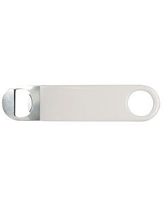 Prime Line BO230 - Double Sided Metal Bottle Opener White