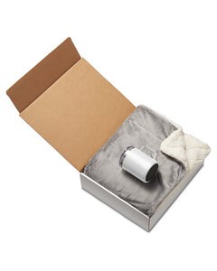 Prime Line G919 - Sherpa Comfort Gift Set Gray/White