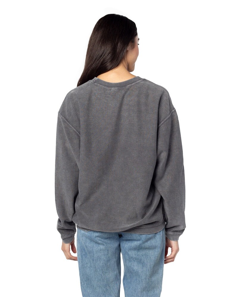 chicka-d 443CK - Ladies Corded Crew Sweatshirt