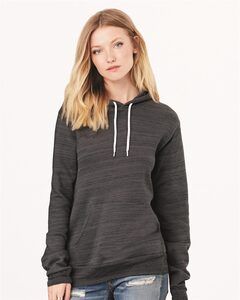 Bella+Canvas 3719 - Unisex Poly/Cotton Hooded Pullover Sweatshirt