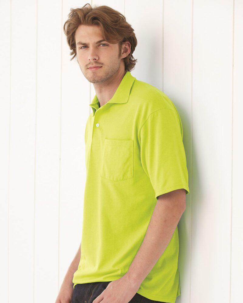 JERZEES 436MPR - SpotShield™ 50/50 Sport Shirt with a Pocket