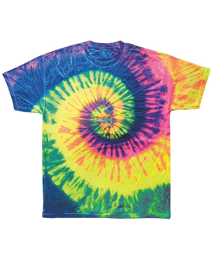 Colortone T935P - Youth Neon Rainbow Tee