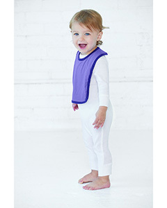 Rabbit Skins RS1004 - Infant Contrast Trim Bib