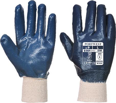 Portwest A300 - Nitrile Knitwrist Glove