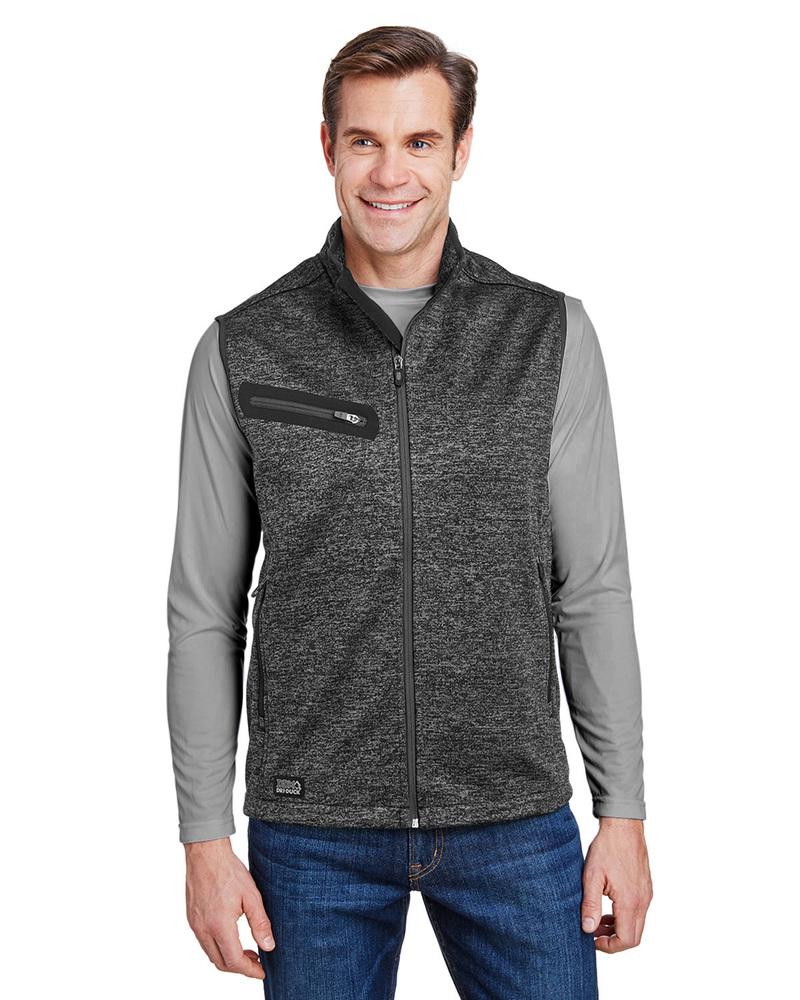 Dri Duck 5317 - Compass Bonded Mélange Sweater Fleece Vest