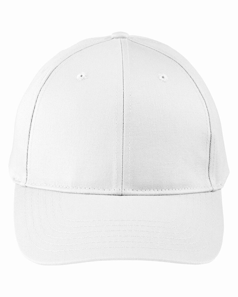 Big Accessories BX020SB - Adult Structured Twill 6-Panel Snapback Cap