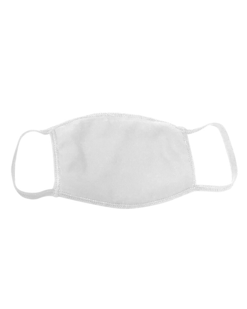 Bayside 1900BY - Adult Cotton Face Mask Made in USA