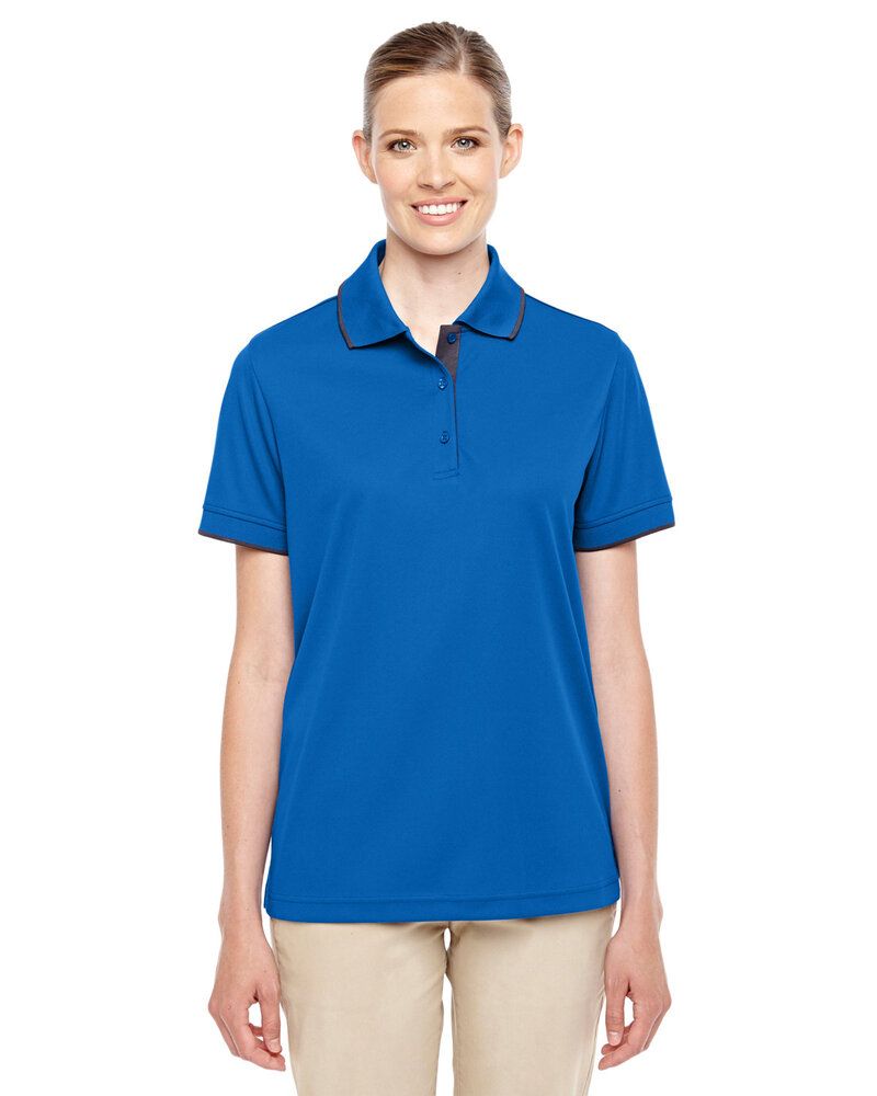 Image of CORE365 78222 - Ladies Motive Performance Piqu Polo with Tipped Collar