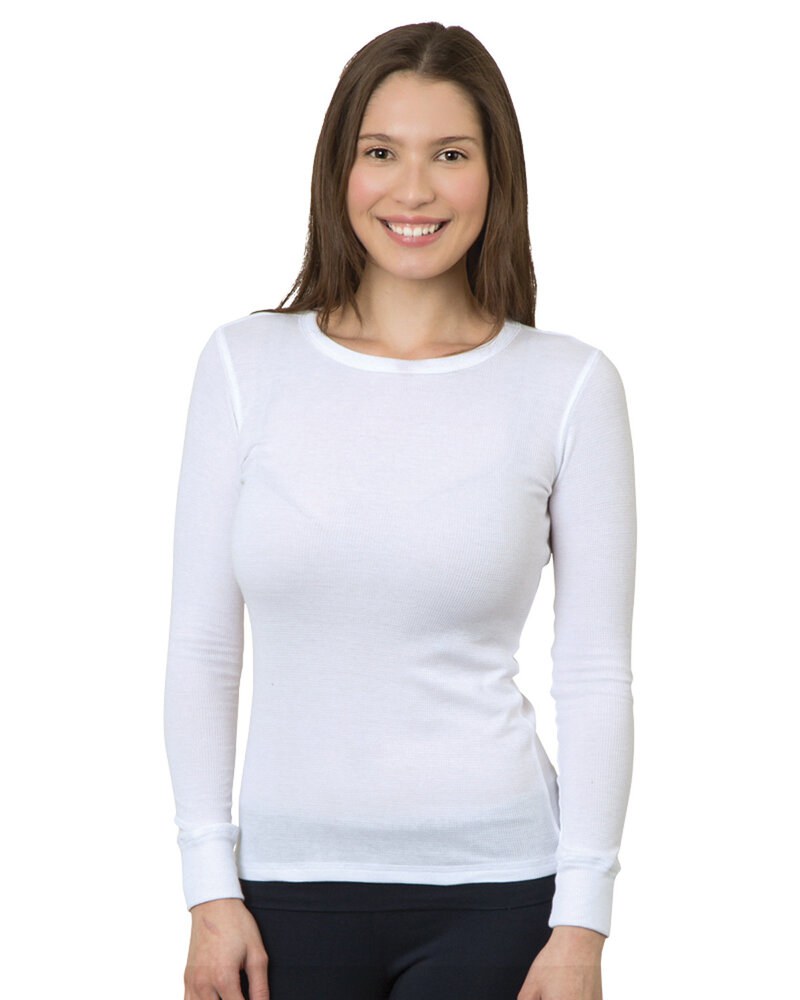 Bayside BA3420 - Junior Long-Sleeve Thermal Shirt