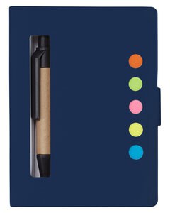 Prime Line PL-4260 - Eco Stowaway Sticky Jotter With Pen