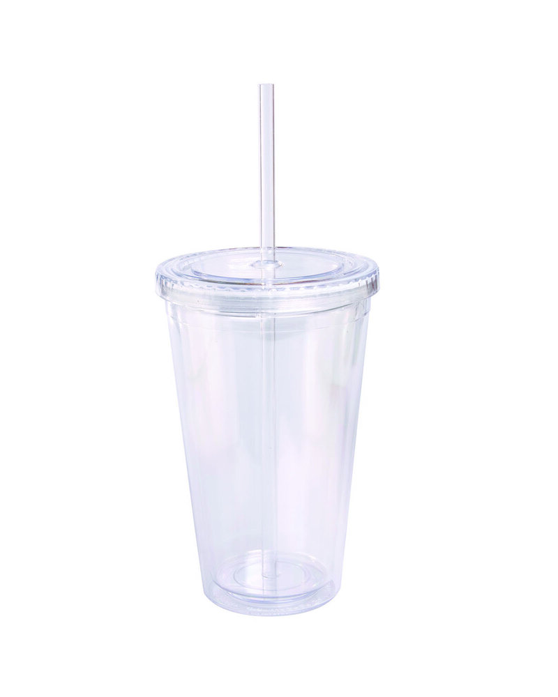 Prime Line MG850 - 16oz Double Wall Cool Acrylic Tumbler